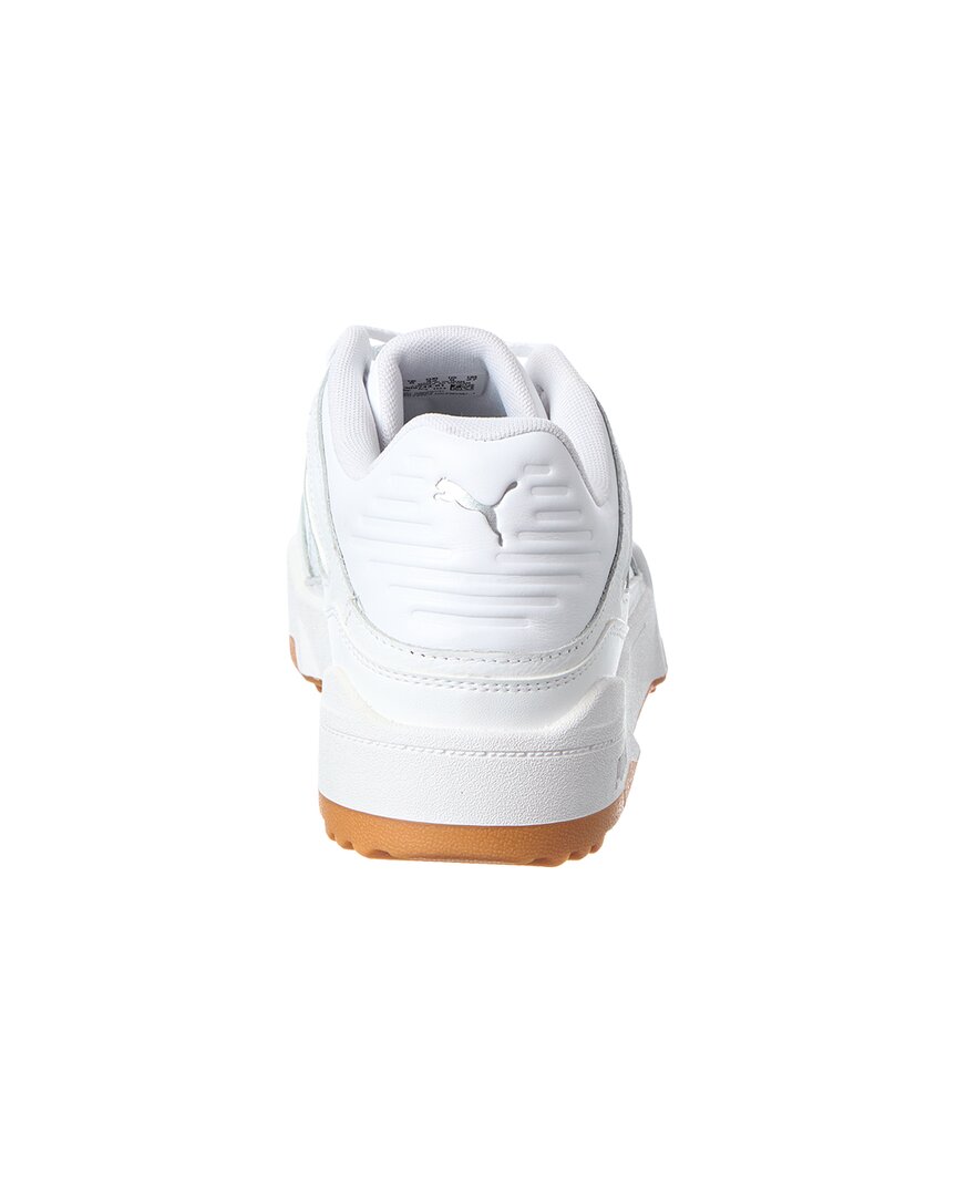 slipstream canvas & leather sneaker