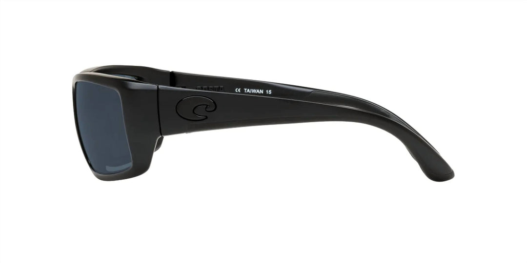 men's fantail sunglasses in blackout/grey polarized-580p, 59 mm