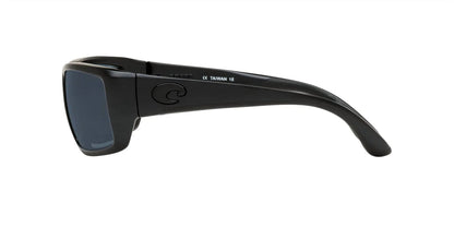 men's fantail sunglasses in blackout/grey polarized-580p, 59 mm