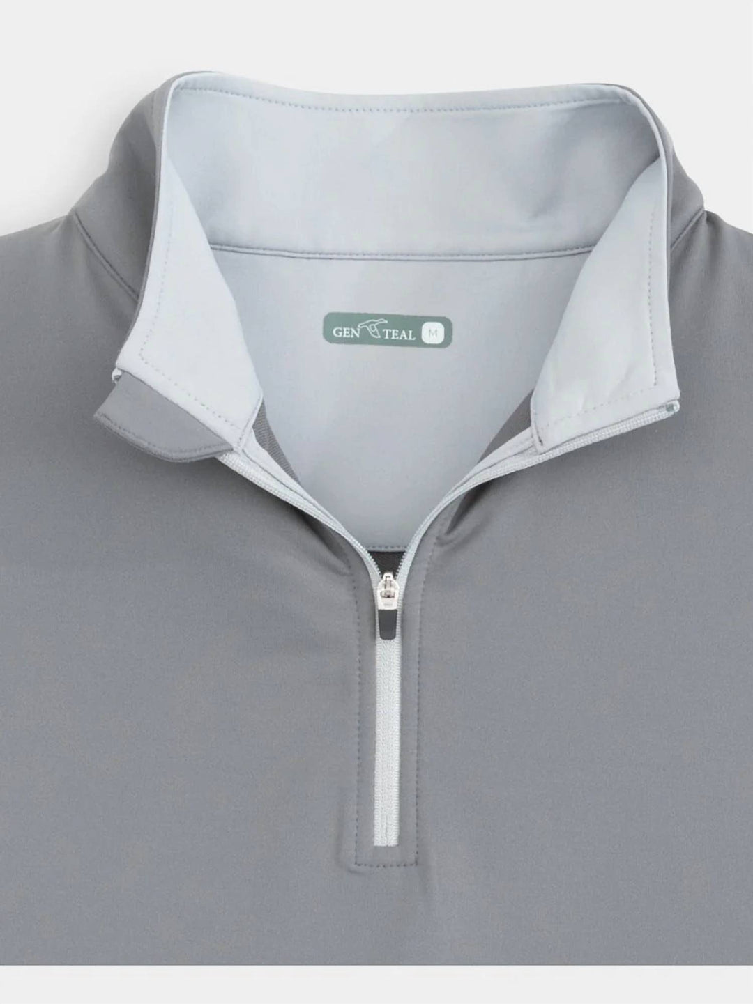 men's venture performance quarter zip-vest in dark charcoal