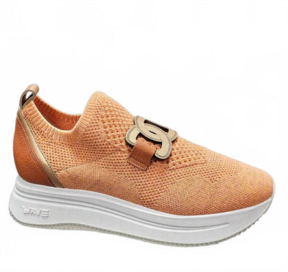 women's simone shoes in tangerine