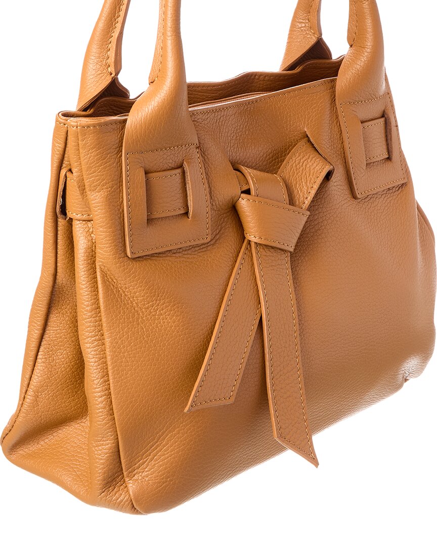 lucy16 small leather shoulder tote