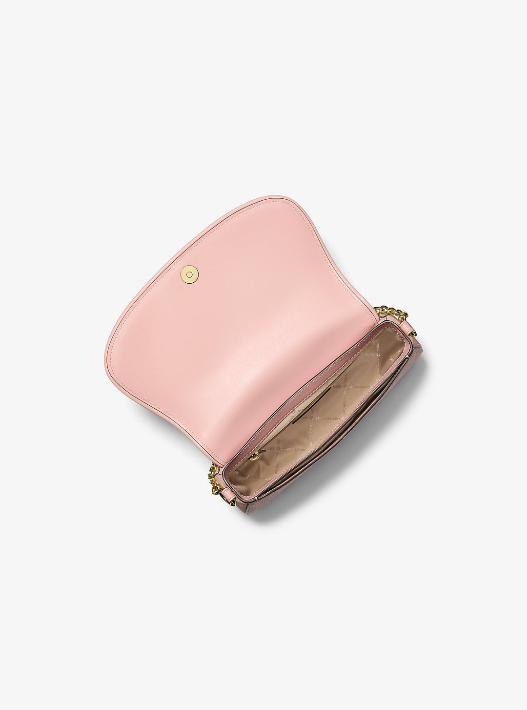 mila medium signature logo messenger bag