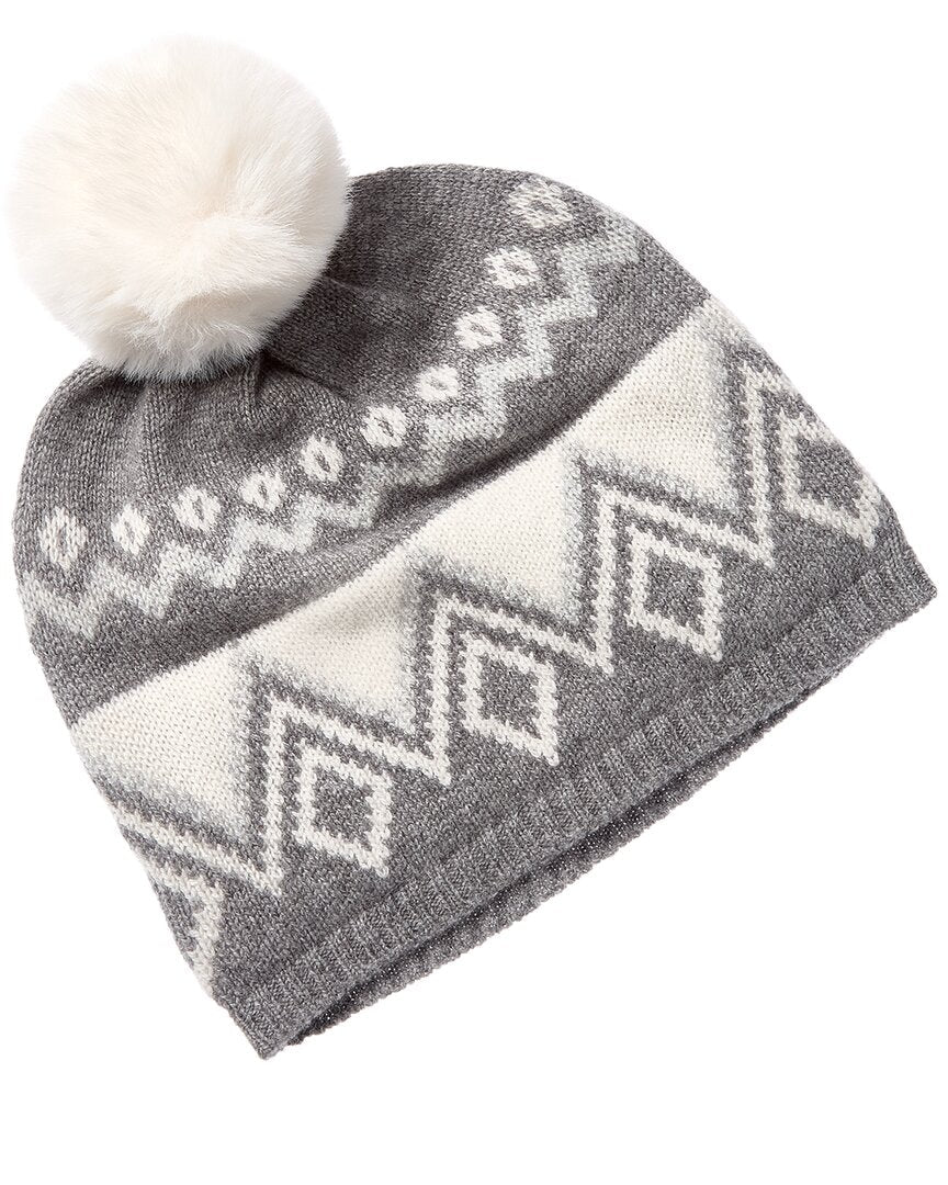 fairisle cashmere hat