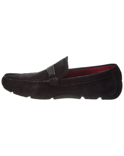 ferragamo switch light suede driver