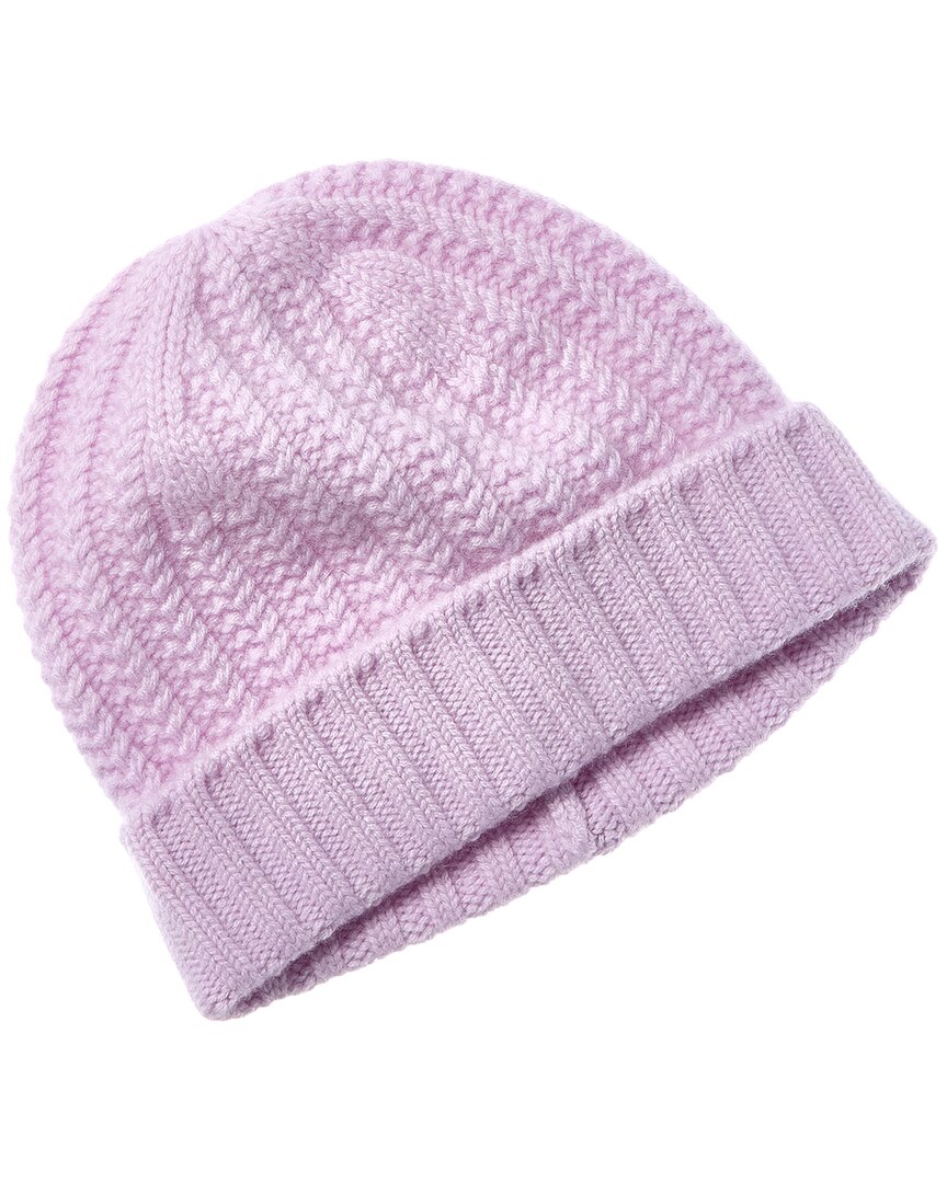 sofiacashmere chunky textured cashmere hat