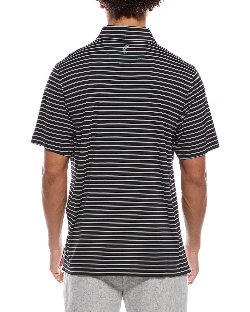 la quinta striped polo shirt