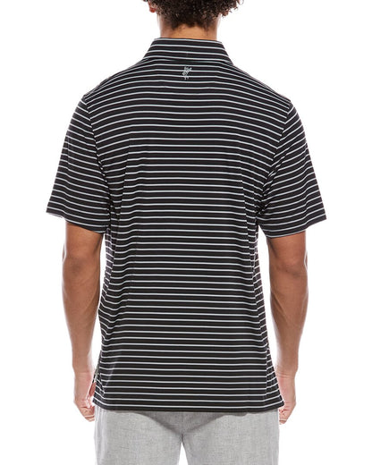 la quinta striped polo shirt