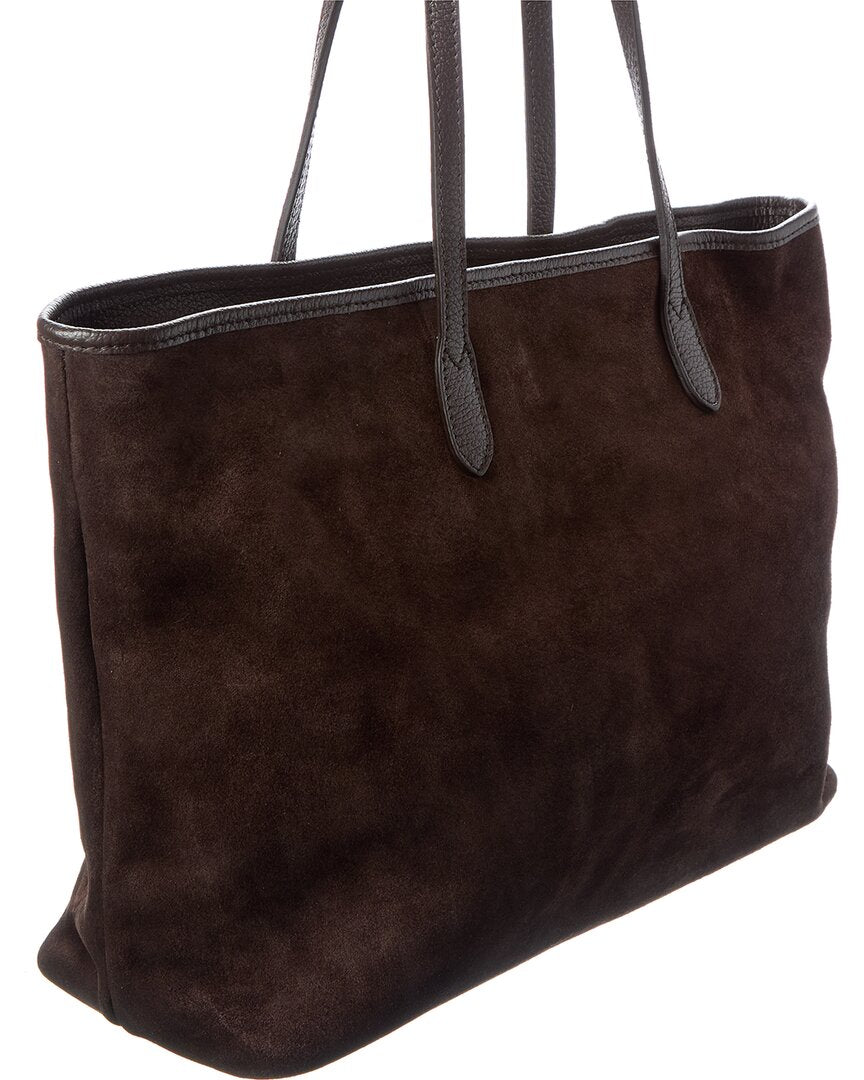 suede tote