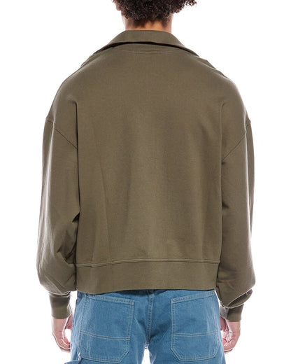 funnel neck sweatshirt