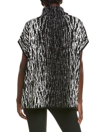 luxe animal print tunic