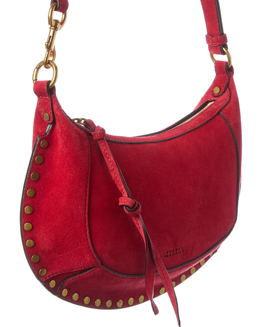 oskan moon suede hobo bag