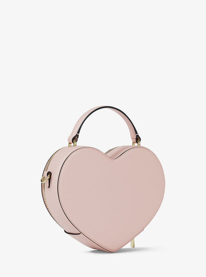 jet set small heart crossbody bag