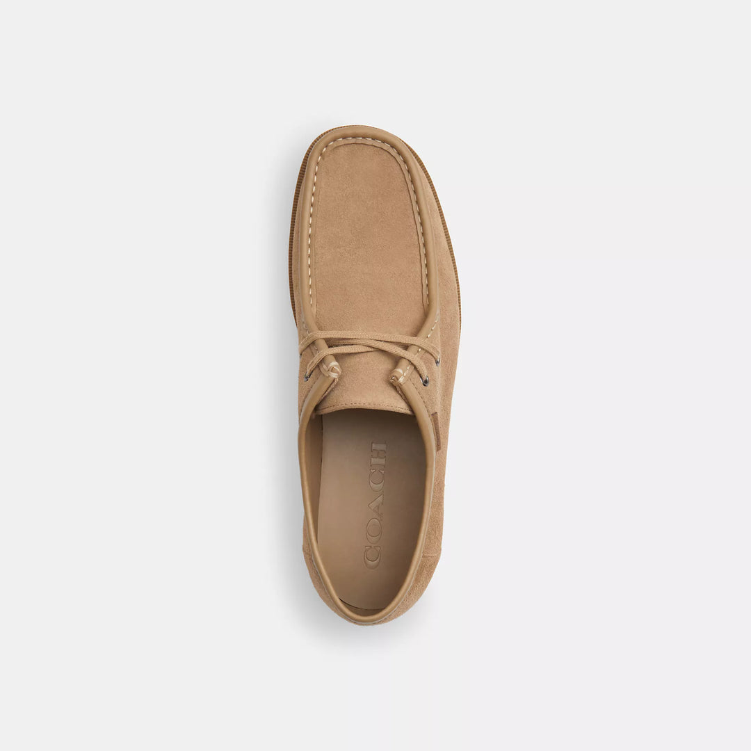 chukka shoe with signature canvas