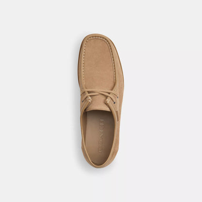 chukka shoe with signature canvas