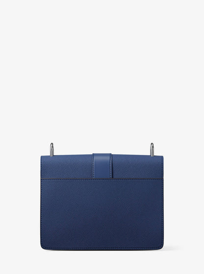 greenwich small saffiano leather crossbody bag