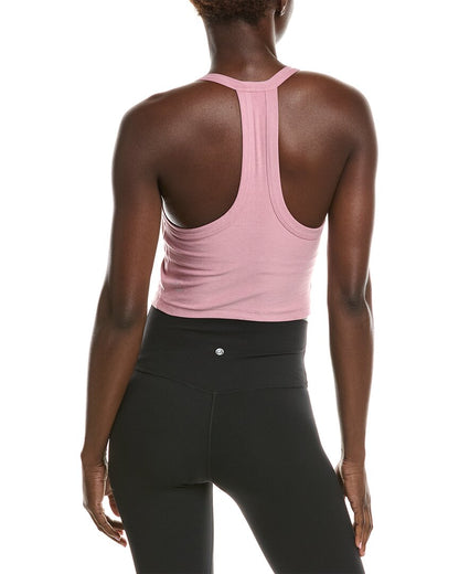 spacedye on the up cropped tank