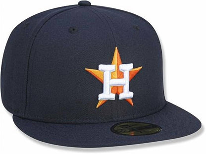 men's houston astros 59fifty fitted cap in navy