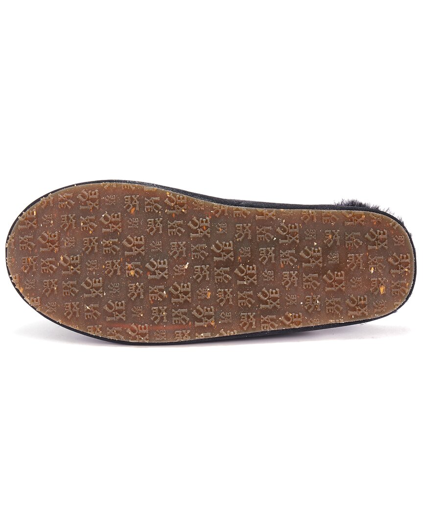 closed leather mule