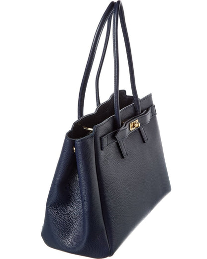 arden leather handbag