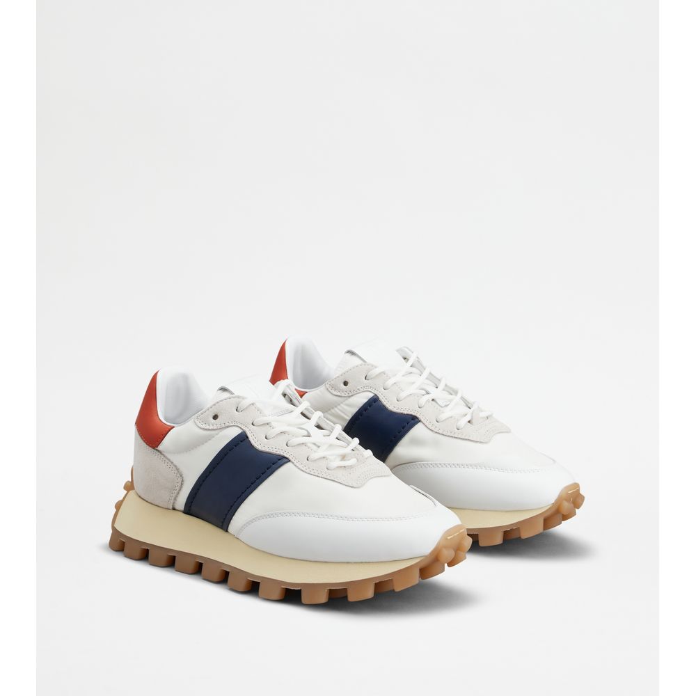 sneakers tod’s 1t in leather and fabric