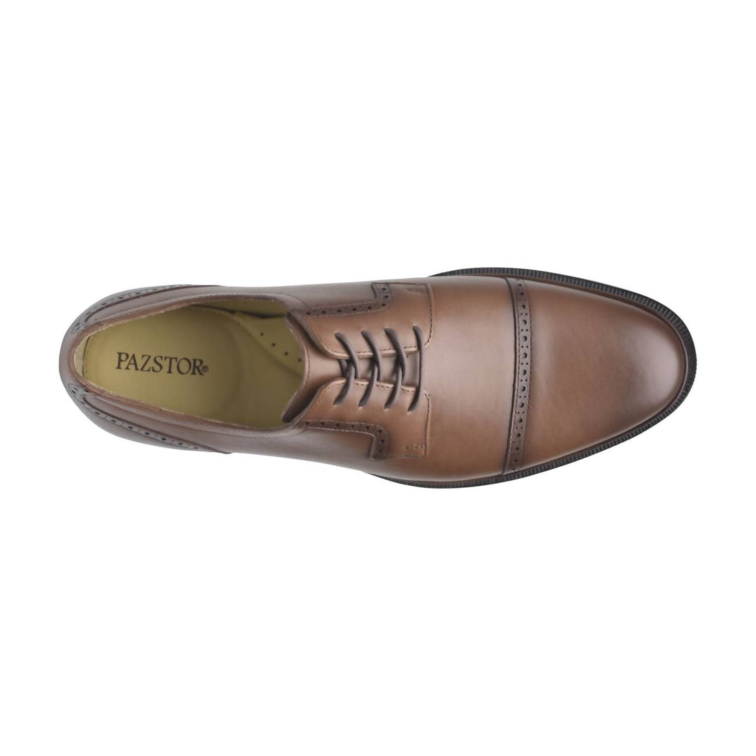 men's leather oxfords classic in bison brown