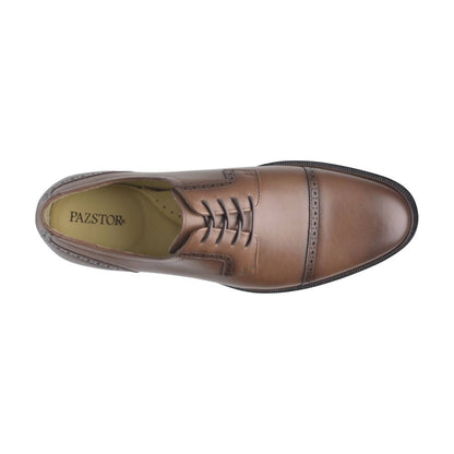 men's leather oxfords classic in bison brown