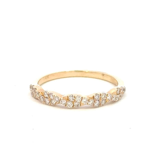 US 6.5 - 14k yellow gold