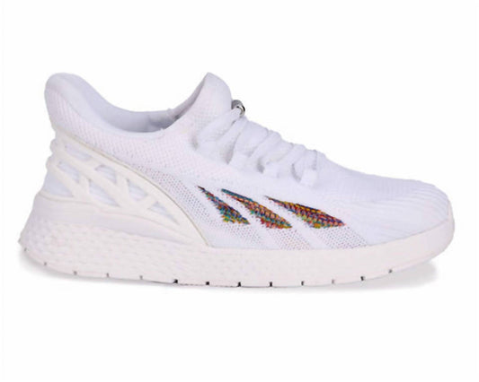 US 7 - white mesh combo