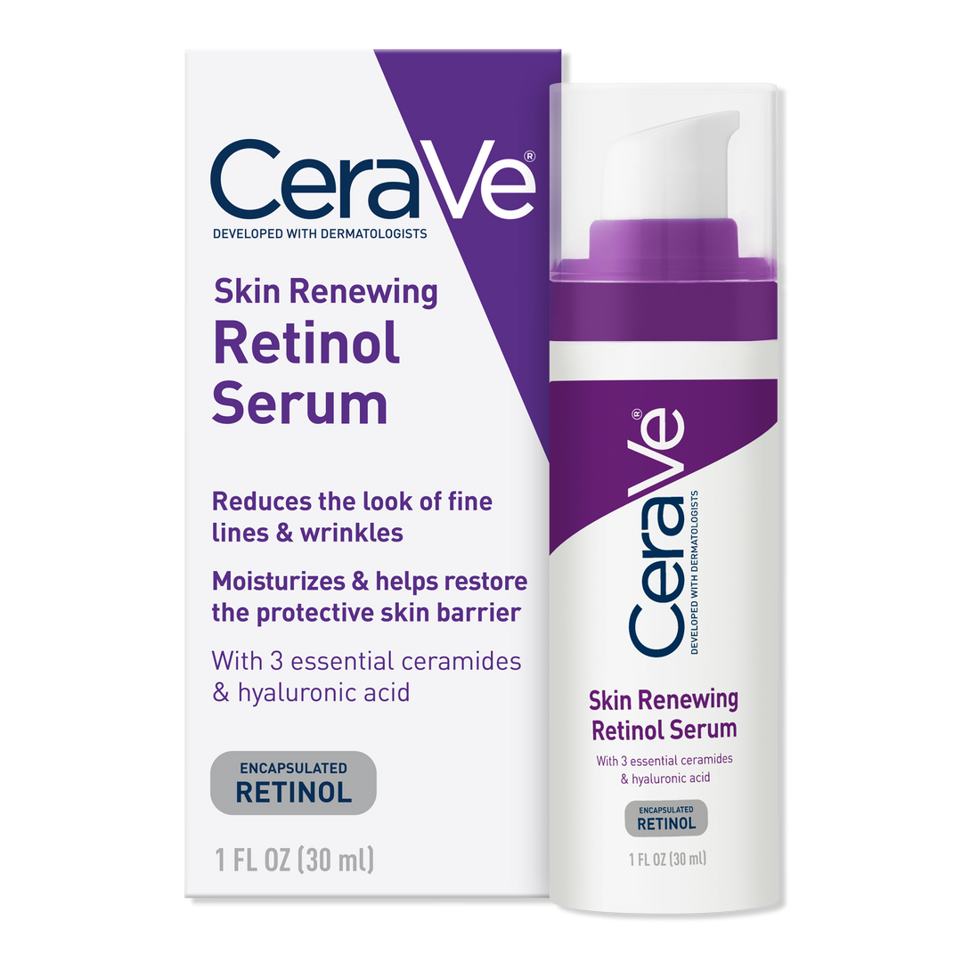 Skin Renewing Retinol Serum, Anti-Aging Face Serum for All Skin Types