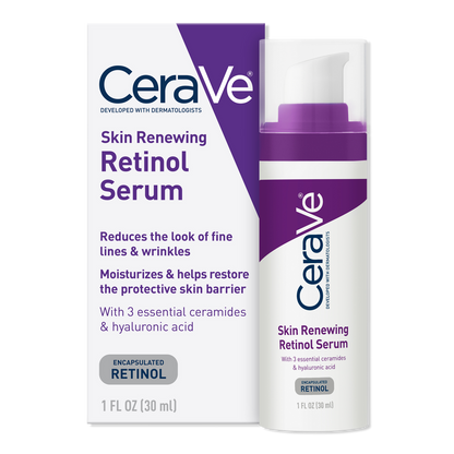 Skin Renewing Retinol Serum, Anti-Aging Face Serum for All Skin Types