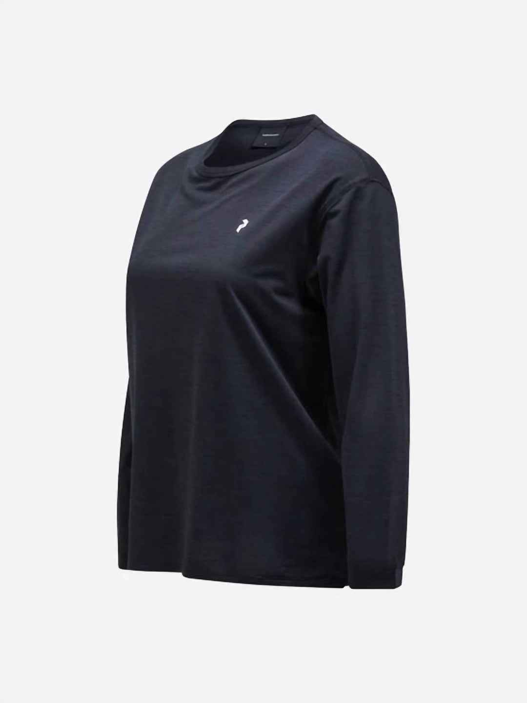 trail long sleeve shirt in black
