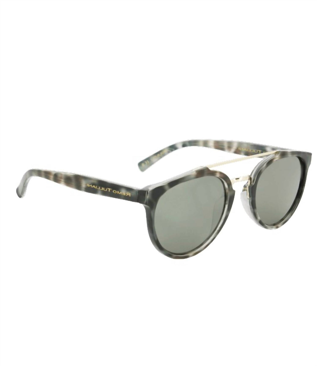 passion sunglasses in black tort/black mirror lens