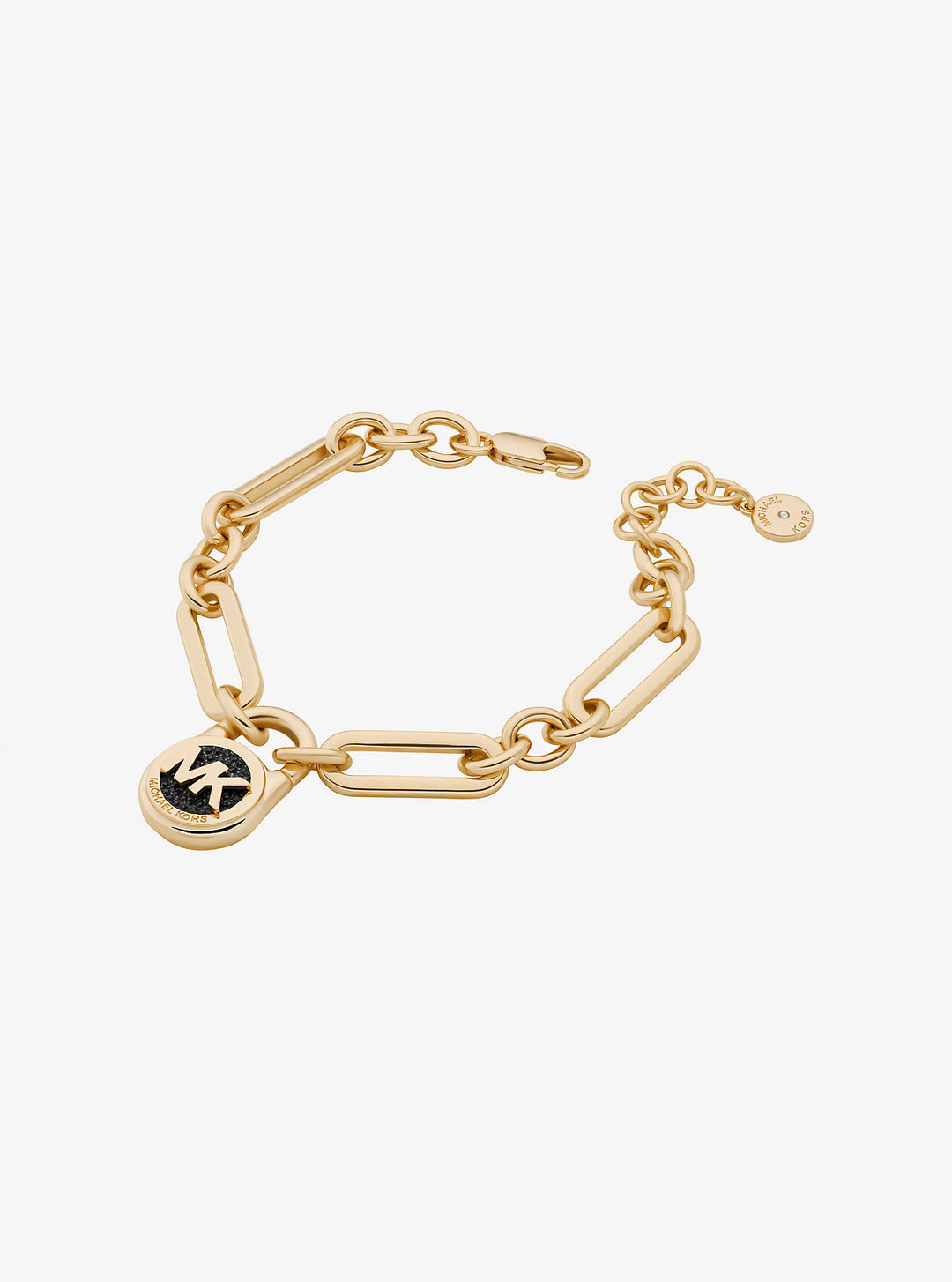 pavé lock bracelet