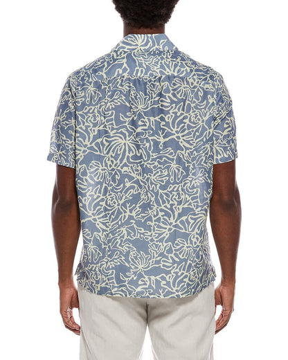 silk-blend sport shirt