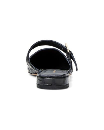 pasha leather mule