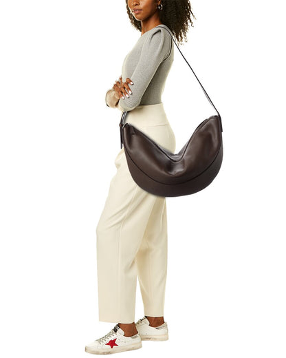 jouve leather hobo bag