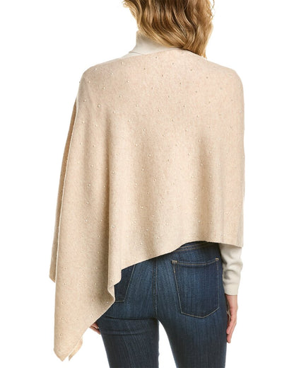pearl wool & cashmere-blend topper