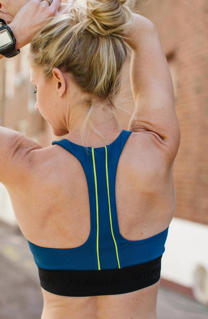 signature piped bra in tidal