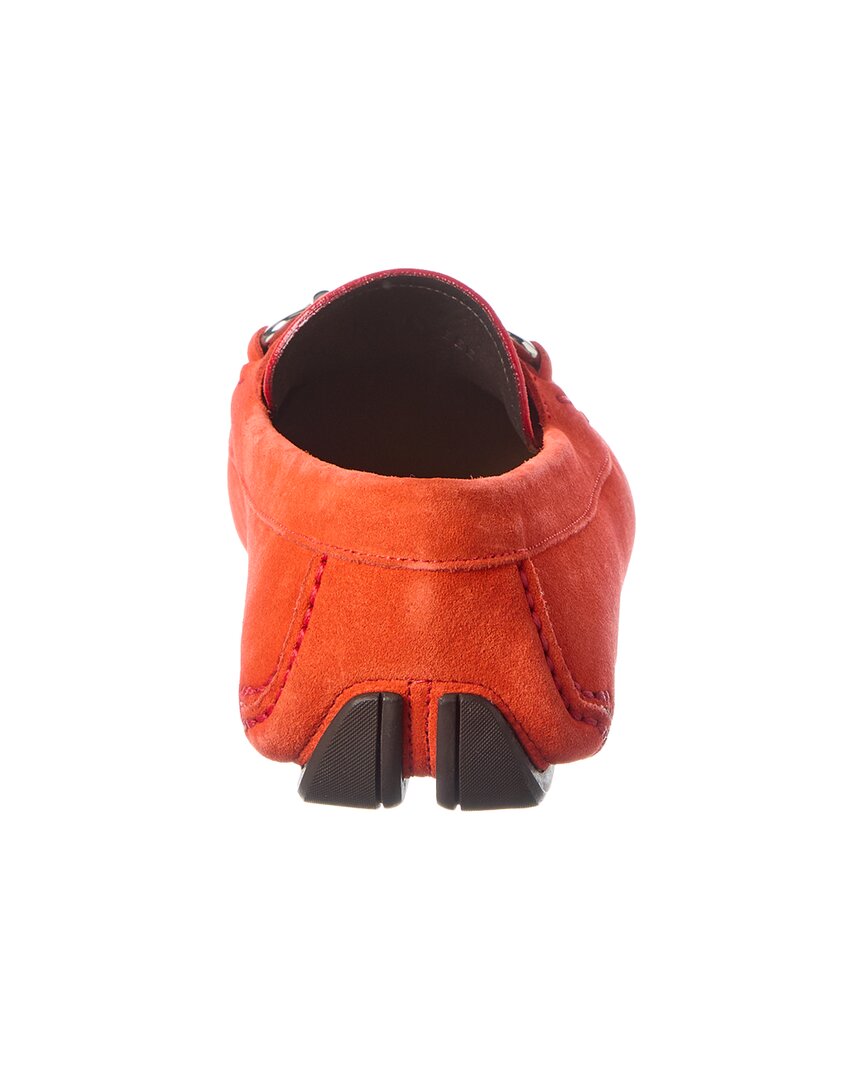 ferragamo  suede loafer
