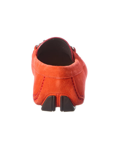 ferragamo  suede loafer