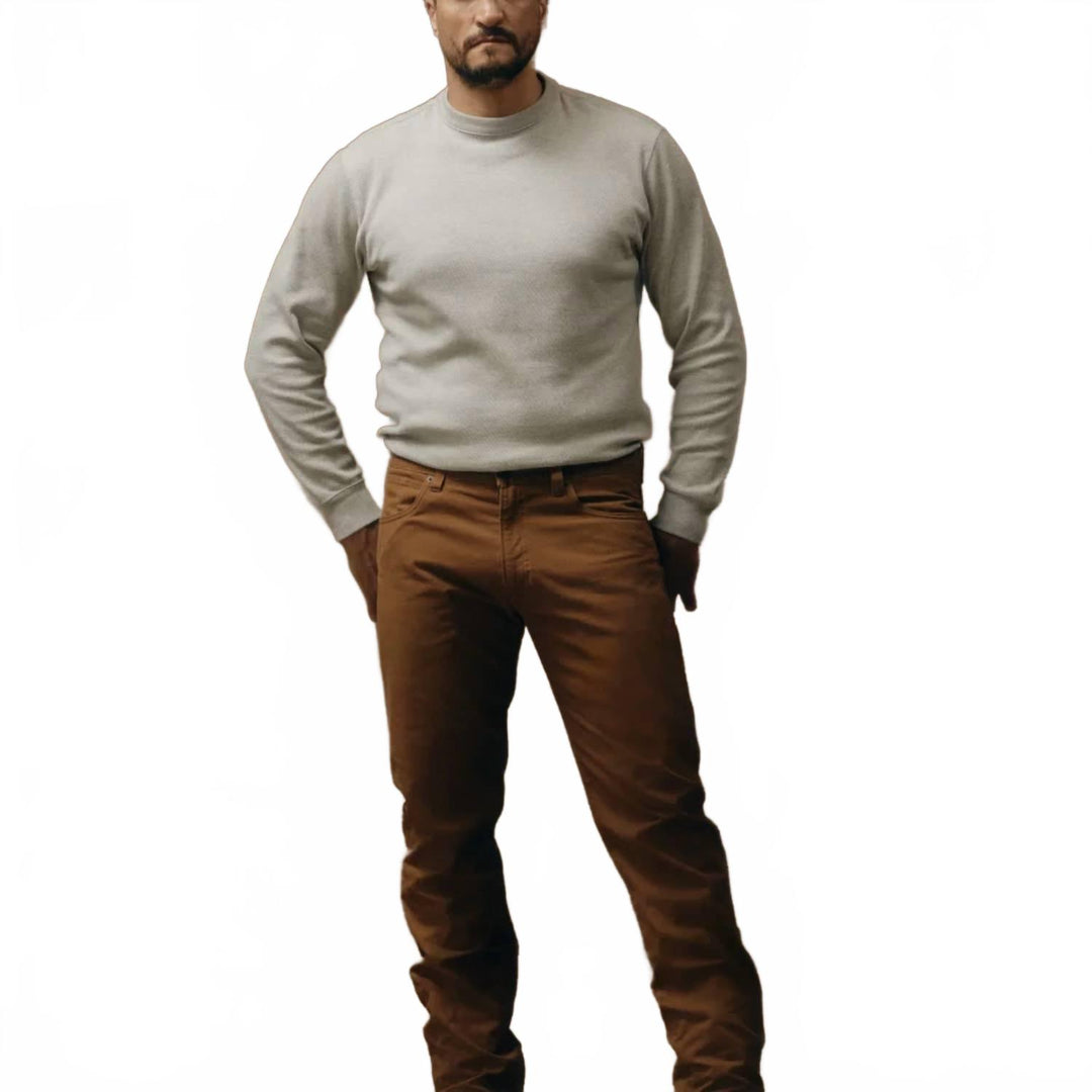 men's dry tin cloth 5-pocket pant in whiskey