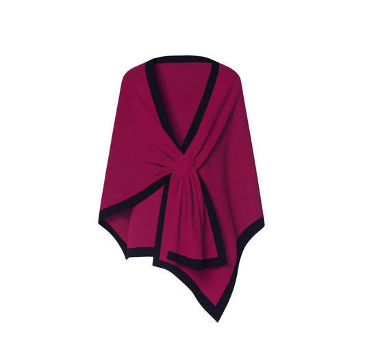 One Size - sangria/black
