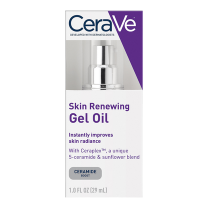 Skin Renewing Gel Oil, Anti-Aging Face Serum to Improve Skin Radiance