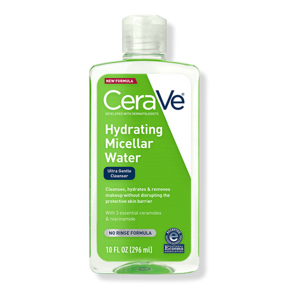 Hydrating Micellar Water with Ceramides for Dry Skin