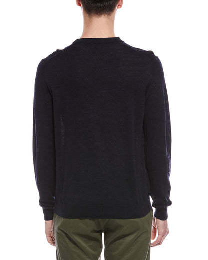 wool v-neck sweater