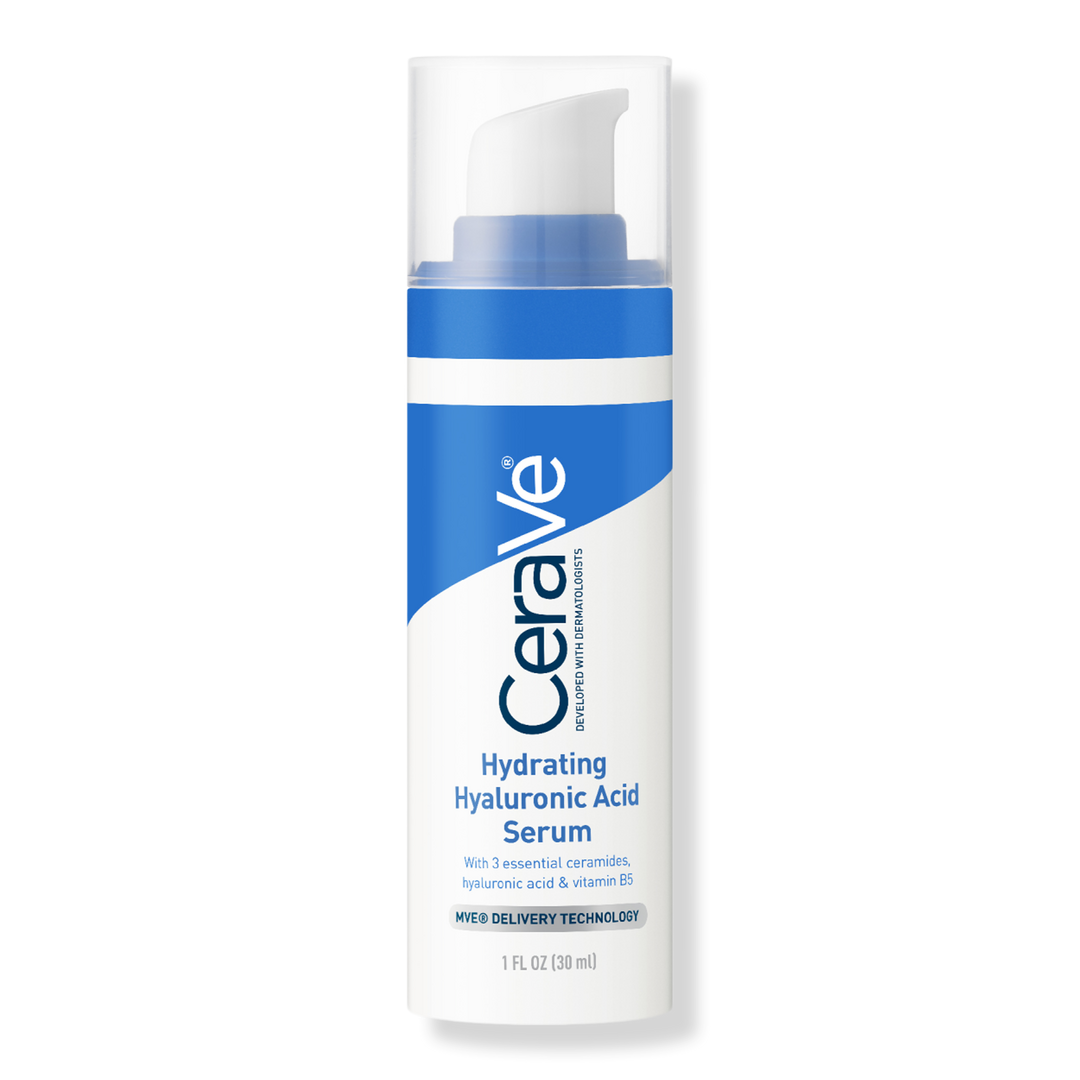 Hydrating Hyaluronic Acid Face Serum with Vitamin B5 for Dry Skin