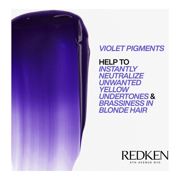 Color Extend Blondage Anti-Brass Purple Hair Mask