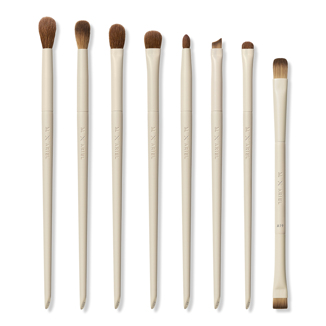 مجموعة فرش العيون Morphe x Ariel Signature Eyes المكونة من 8 قطع