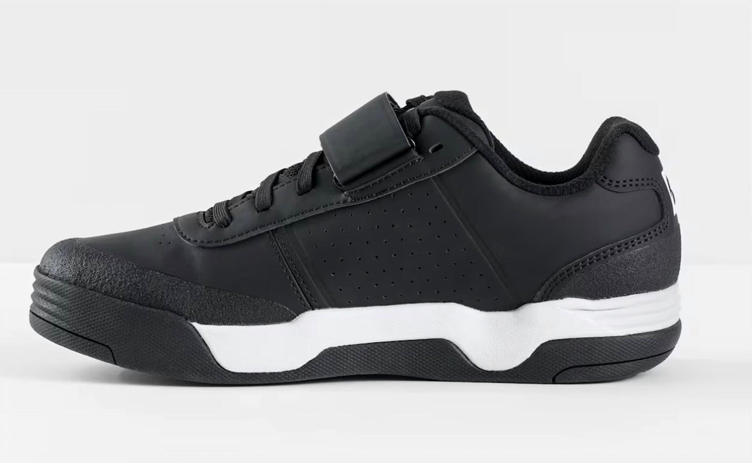 unisex rally mountain bike shoe in black